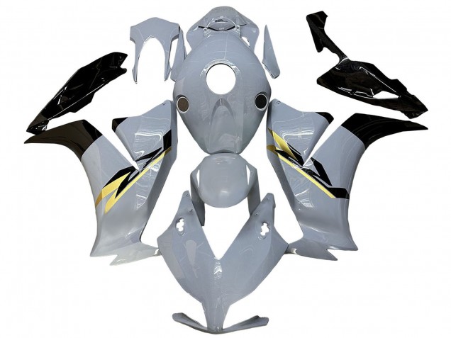 Descuento Carenados Moto Honda CBR1000RR 2012-2016 - Nardo Gris Oro Negro Brillante