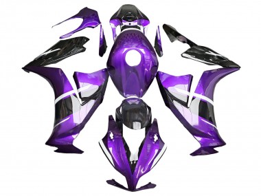 Descuento Carenado Moto Honda CBR1000RR 2012-2016 - Púrpura Negro Brillante