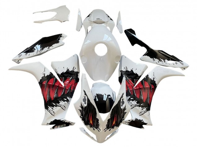 Descuento Carenados Moto Honda CBR1000RR 2012-2016 - Blanco Rojo Negro