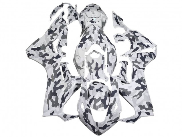 Descuento Carenados Moto Honda CBR1000RR 2017-2023 - Blanco Gris Camouflage