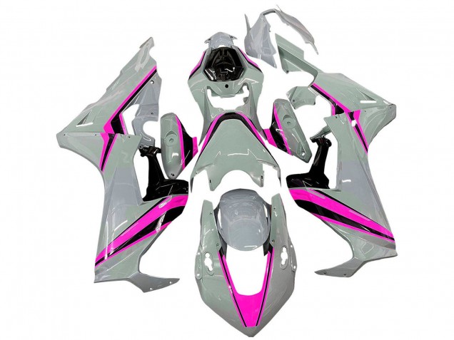 Descuento Carenados Moto Honda CBR1000RR 2017-2023 - Blanco Rosa Negro