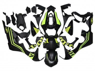 Descuento Carenados Moto Honda CBR1000RR 2017-2023 - Negro Mate Amarillo