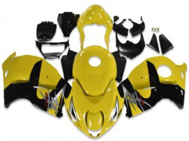 Descuento Carenados Moto Suzuki GSXR 1300 Hayabusa 1996-2007 - Amarillo Negro Plata Rojo