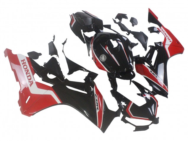 Descuento Carenados Moto Honda CBR1000RR 2017-2023 - Rojo Blanco Negro Brillante