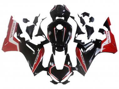 Descuento Carenados Moto Honda CBR1000RR 2017-2023 - Rojo Blanco Negro Brillante