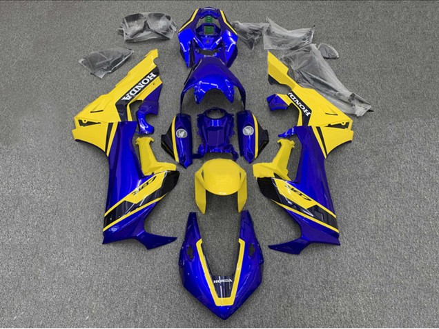 Descuento Carenados Moto Honda CBR1000RR 2017-2023 - Amarillo Azul