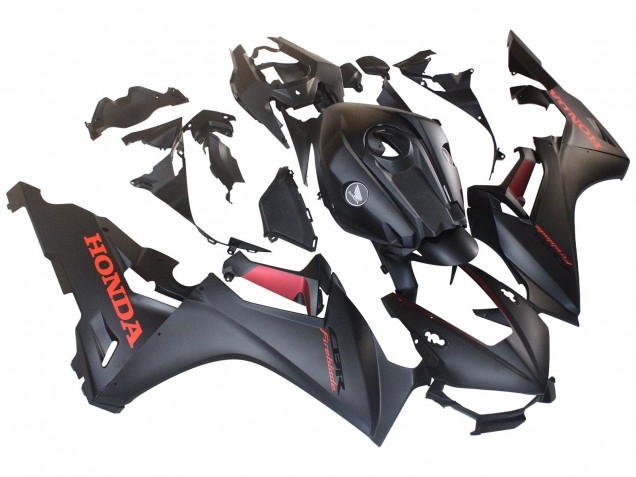 Descuento Carenados Moto Honda CBR1000RR 2017-2023 - Gris Mate Rojo