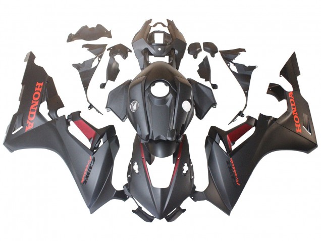 Descuento Carenados Moto Honda CBR1000RR 2017-2023 - Gris Mate Rojo