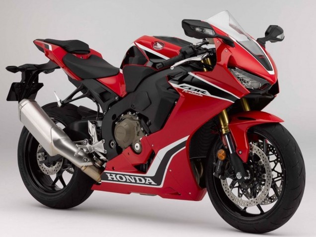 Descuento Carenados Moto Honda CBR1000RR 2017-2023 - Rojo Blanco Negro