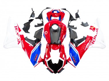 Descuento Carenados Moto Honda CBR1000RR 2017-2023 - Blanco Rojo Azul Negro HRC