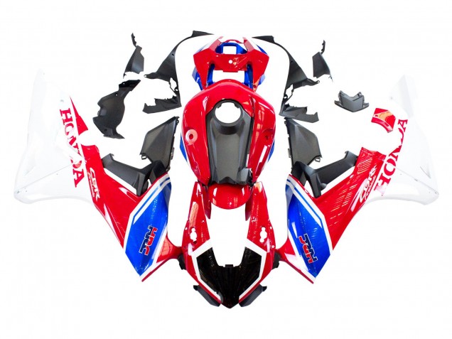 Descuento Carenados Moto Honda CBR1000RR 2017-2023 - Blanco Rojo Azul Negro HRC