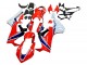 Descuento Kits Carenado Moto Honda CBR1000RR 2017-2023 - Blanco Rojo Azul