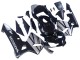 Descuento Carenados Moto Honda CBR600RR 2003-2004 - Plata Negro Brillante