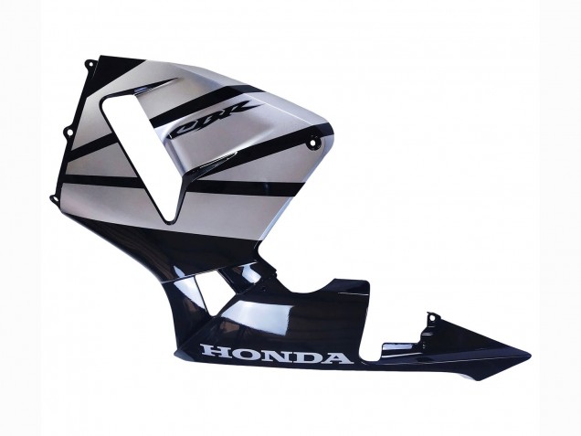 Descuento Carenados Moto Honda CBR600RR 2003-2004 - Plata Negro Brillante