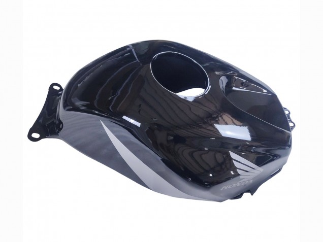 Descuento Carenados Moto Honda CBR600RR 2003-2004 - Plata Negro Brillante