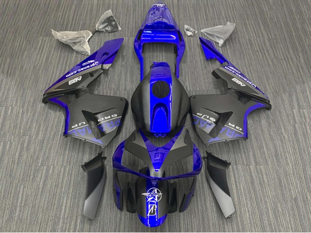 Descuento Carenados Moto Honda CBR600RR 2003-2004 - Azul Negro Mate