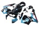 Descuento Carenados Moto Honda CBR600RR 2003-2004 - Azul Claro Rojo Negro Brillante Dunlop