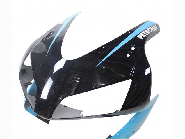 Descuento Carenados Moto Honda CBR600RR 2003-2004 - Azul Claro Rojo Negro Brillante Dunlop