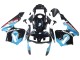 Descuento Carenados Moto Honda CBR600RR 2003-2004 - Azul Claro Rojo Negro Brillante Dunlop