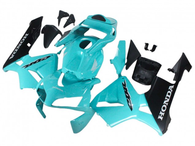 Descuento Carenados Moto Honda CBR600RR 2003-2004 - Azul Claro Negro