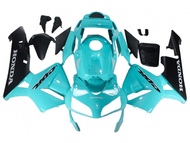 Descuento Carenados Moto Honda CBR600RR 2003-2004 - Azul Claro Negro