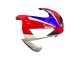 Descuento Carenados Moto Honda CBR600RR 2003-2004 - Blanco Azul Rojo HRC