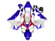 Descuento Carenados Moto Honda CBR600RR 2003-2004 - Blanco Azul Rojo HRC