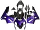 Descuento Carenados Moto Honda CBR600RR 2003-2004 - Púrpura Negro Falsificado FibraCarbono
