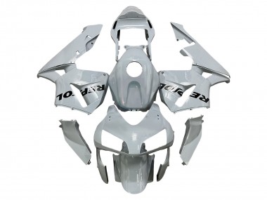 Descuento Carenados Moto Honda CBR600RR 2003-2004 - Plata Negro Repsol