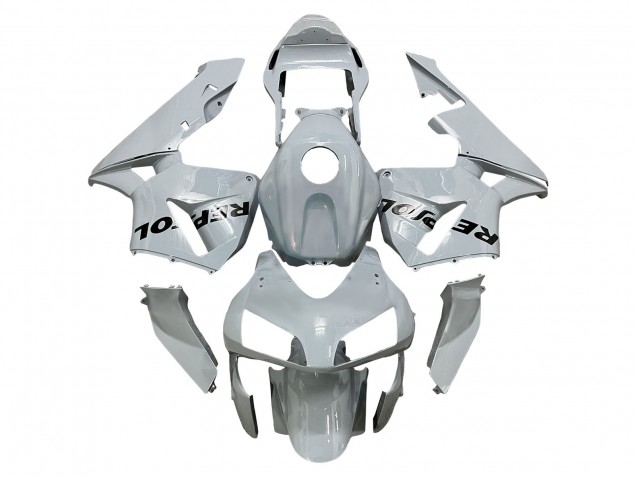 Descuento Carenados Moto Honda CBR600RR 2003-2004 - Plata Negro Repsol
