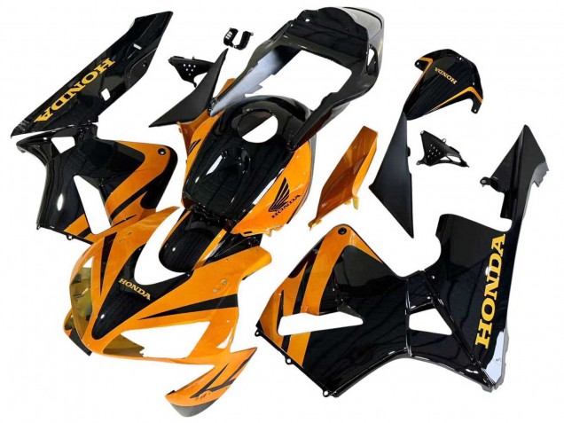 Descuento Kits Carenados Moto Honda CBR600RR 2003-2004 - Naranja Blanco Rojo Negro Brillante Repsol