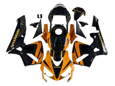 Descuento Kits Carenados Moto Honda CBR600RR 2003-2004 - Naranja Blanco Rojo Negro Brillante Repsol