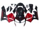 Descuento Carenados Moto Honda CBR600RR 2003-2004 - Rojo Negro Brillante Negro Mate