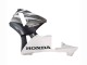 Descuento Carenados Moto Honda CBR600RR 2003-2004 - Blanco Negro Mate Carrera