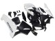 Descuento Carenados Moto Honda CBR600RR 2003-2004 - Blanco Negro Mate