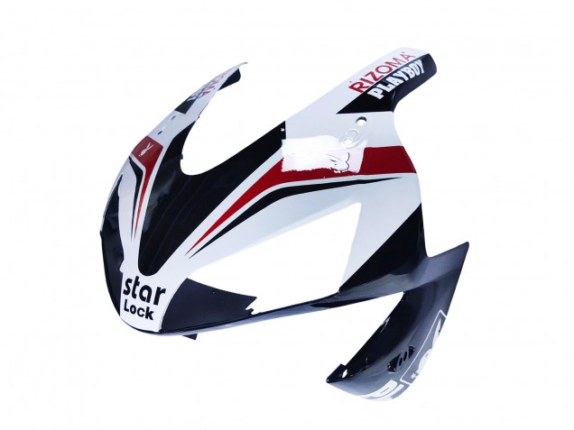 Descuento Carenados Moto Honda CBR600RR 2003-2004 - Blanco Rojo Negro Brillante DENSO Rimont