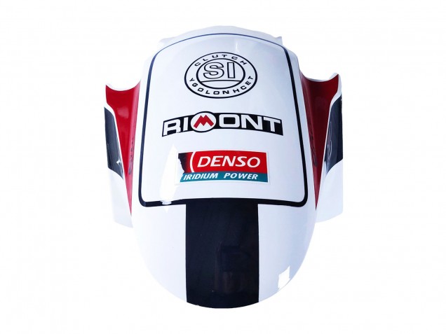 Descuento Carenados Moto Honda CBR600RR 2003-2004 - Blanco Rojo Negro Brillante DENSO Rimont