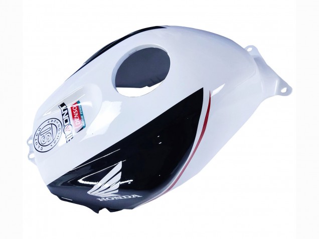 Descuento Carenados Moto Honda CBR600RR 2003-2004 - Blanco Rojo Negro Brillante DENSO Rimont
