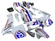 Descuento Carenados Moto Honda CBR600RR 2003-2004 - Blanco Rojo Azul