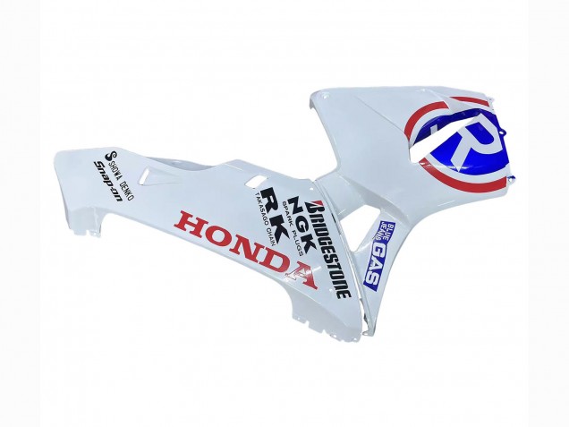 Descuento Carenados Moto Honda CBR600RR 2003-2004 - Blanco Rojo Azul