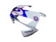 Descuento Carenados Moto Honda CBR600RR 2003-2004 - Blanco Rojo Azul