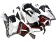 Descuento Carenados Moto Honda CBR600RR 2003-2004 - Blanco Rojo Negro Brillante Monstruo