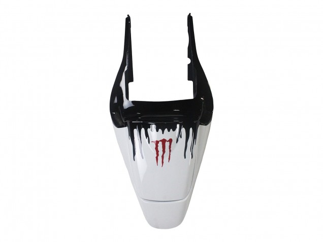 Descuento Carenados Moto Honda CBR600RR 2003-2004 - Blanco Rojo Negro Brillante Monstruo