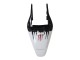Descuento Carenados Moto Honda CBR600RR 2003-2004 - Blanco Rojo Negro Brillante Monstruo