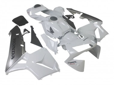 Descuento Carenado Moto Honda CBR600RR 2003-2004 - Plata Blanco