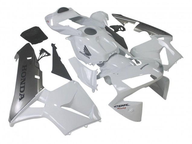 Descuento Carenado Moto Honda CBR600RR 2003-2004 - Plata Blanco
