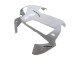Descuento Carenado Moto Honda CBR600RR 2003-2004 - Plata Blanco