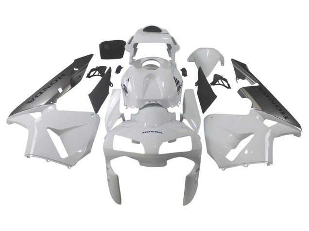 Descuento Carenado Moto Honda CBR600RR 2003-2004 - Plata Blanco