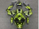 Descuento Carenados Moto Honda CBR600RR 2003-2004 - Amarillo Negro Mate