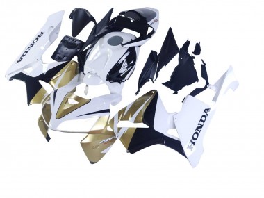 Descuento Carenados Moto Honda CBR600RR 2005-2006 - Oro Blanco Negro